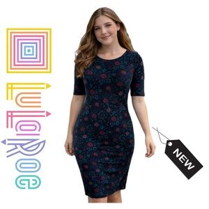NWT- LULAROE Julia FITTED DRESS